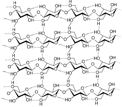 A representation of cellulose