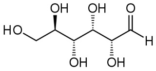 Linear form of glucose